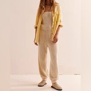 NWOT Free People FP Beach Claire One Piece Jumpsuit